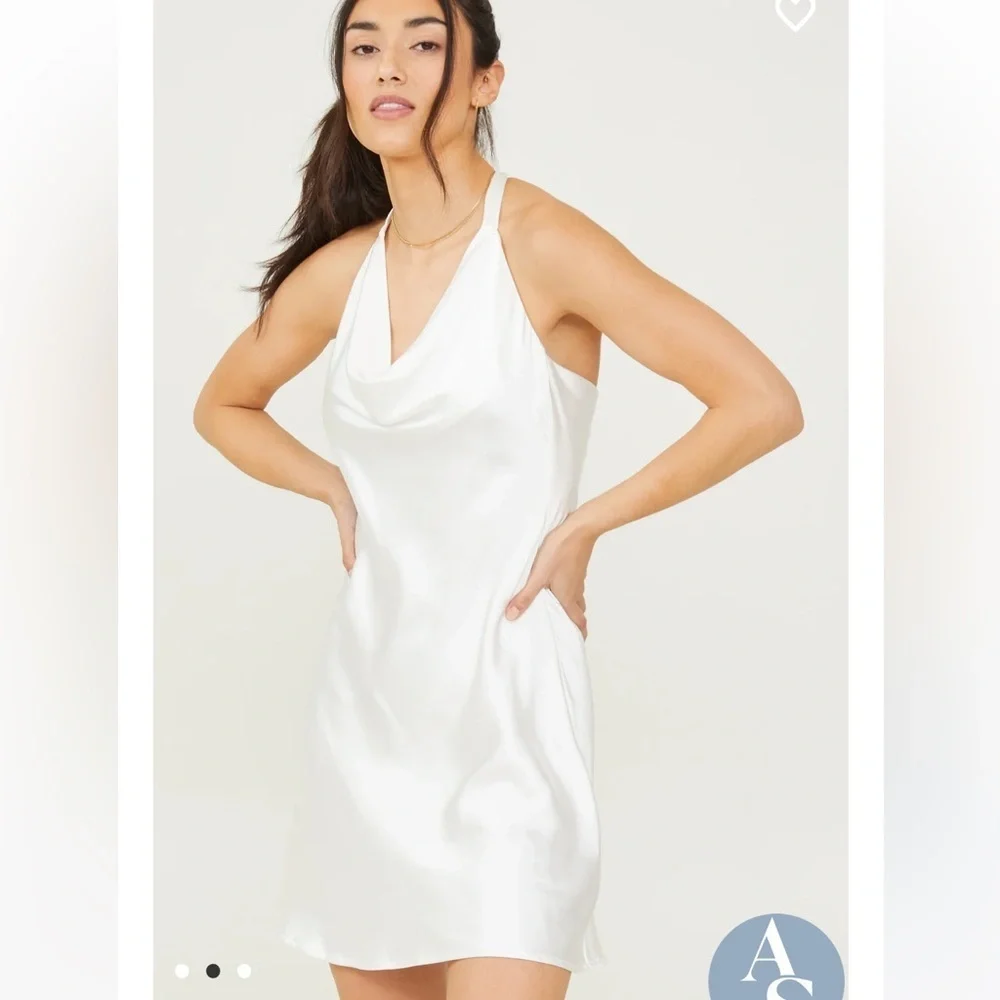 New with tags Altar’d state Daphne Satin Dress - Picture 2 of 3